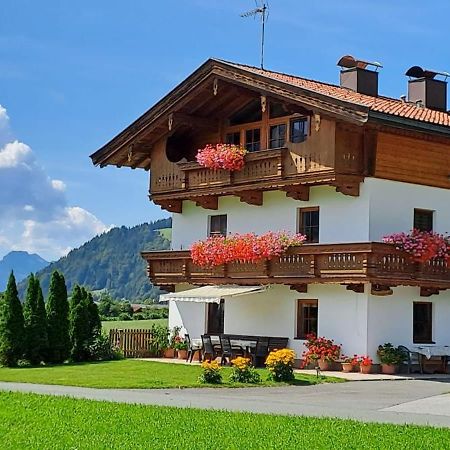Apartamento Bio- Bauernhof Obermaurach Walchsee Exterior foto