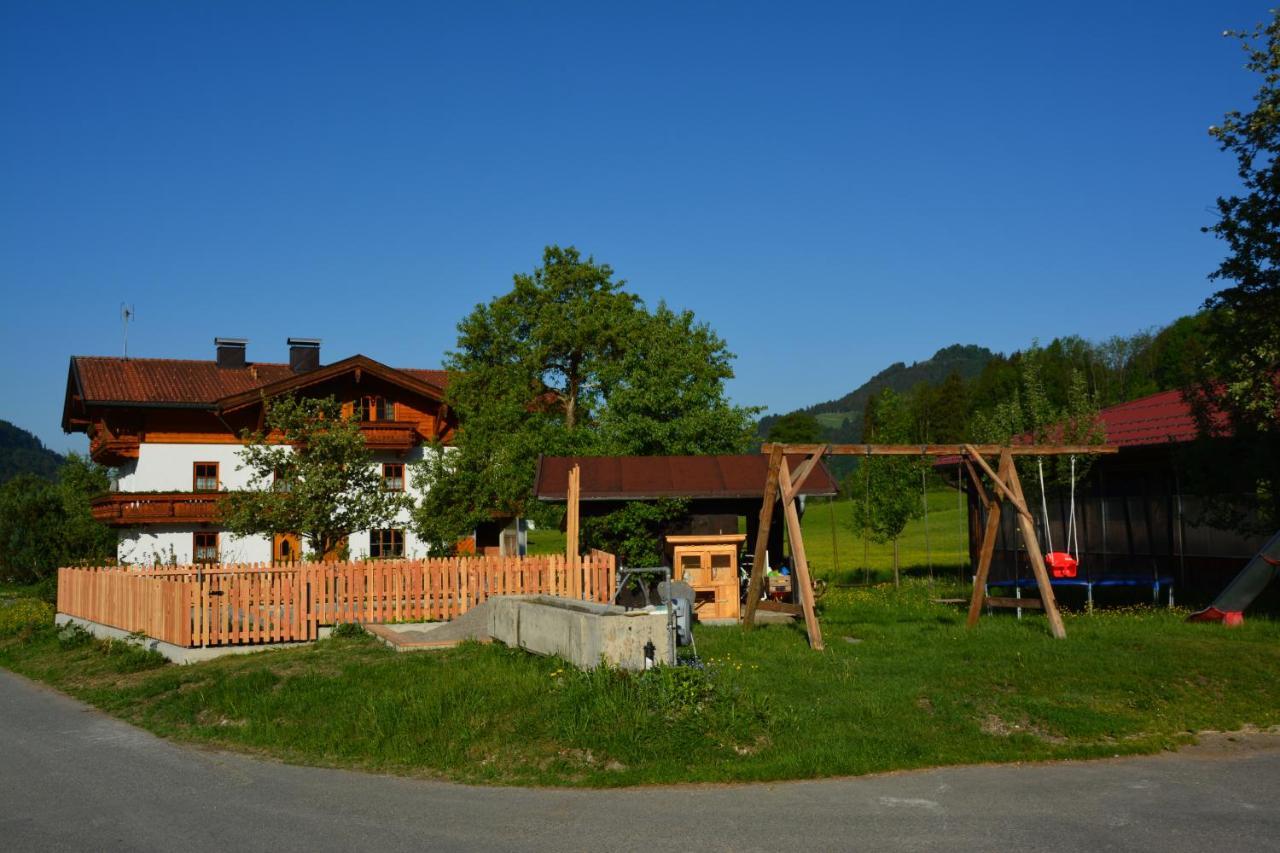 Apartamento Bio- Bauernhof Obermaurach Walchsee Exterior foto