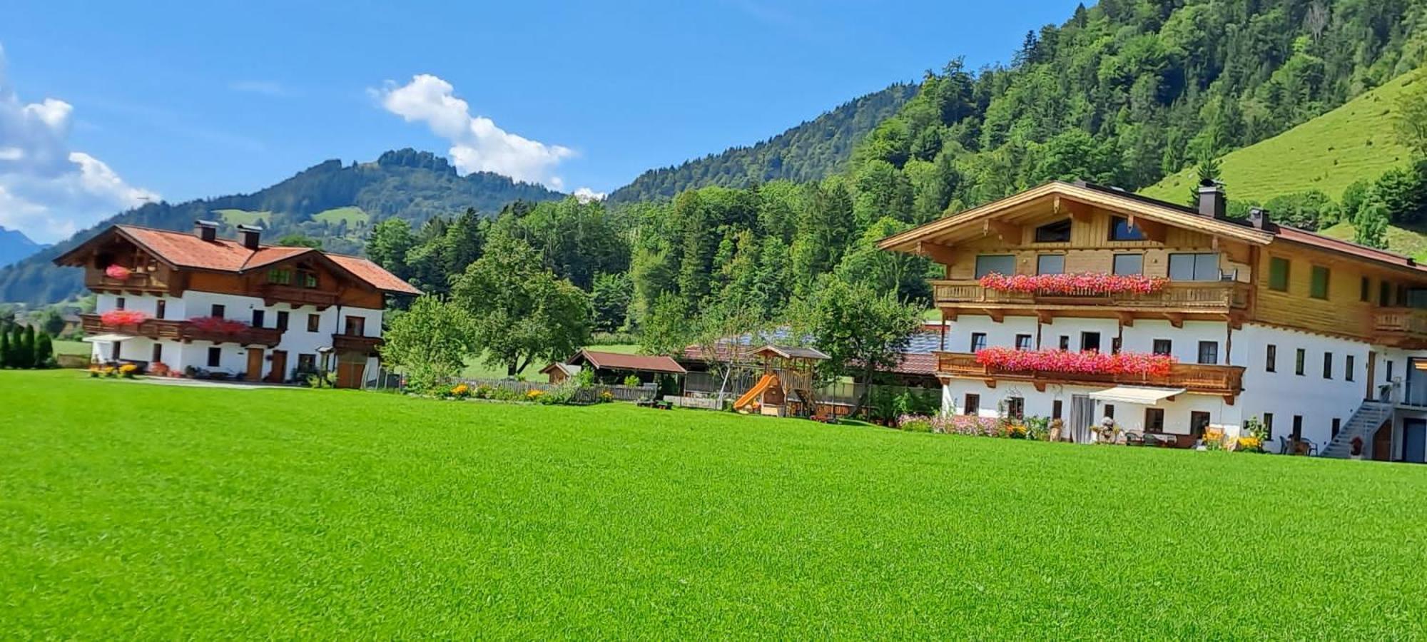 Apartamento Bio- Bauernhof Obermaurach Walchsee Exterior foto
